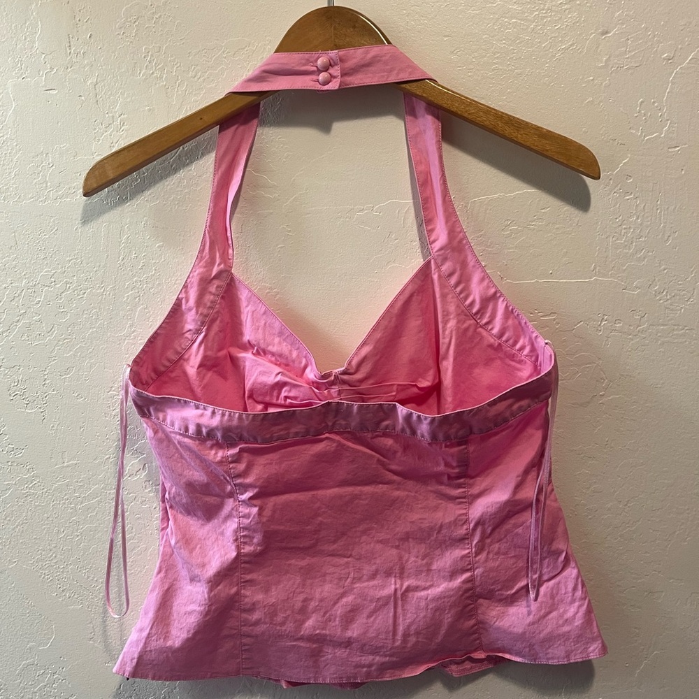 Pink Halter Top - Picture 5 of 9
